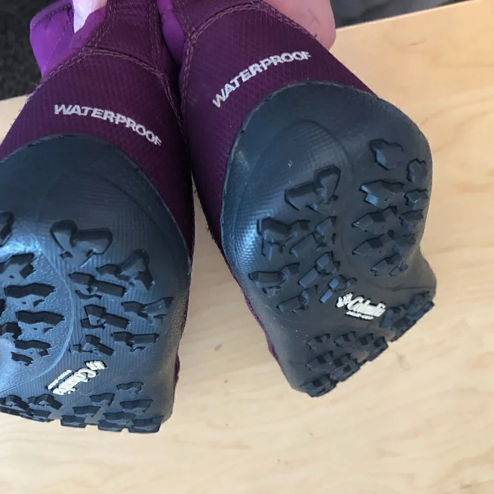COLUMBIA Minx Omni Grip Omni Heat Boots Women's size EUR 37 Berry Purple